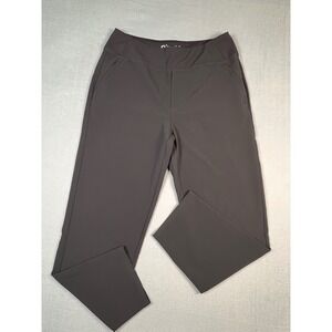 IBKUL Women's‎ Size 10 Gray DWR Wicking Anti Microbial Golf Pants